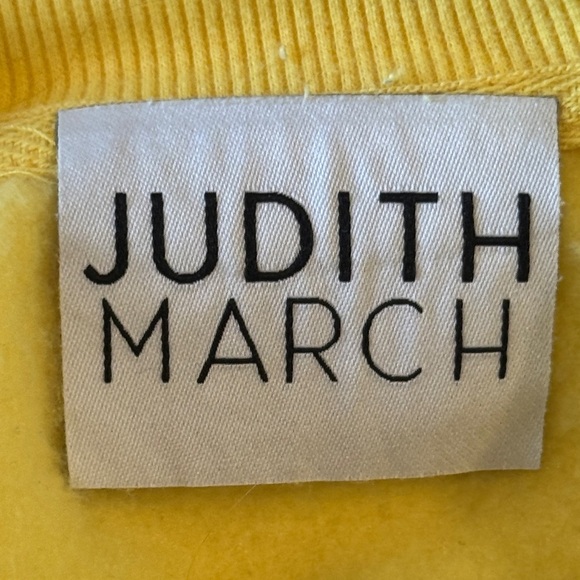 Judith March Classy Until Kickoff Yellow & White Football Pullover Size - Picture 6 of 10
